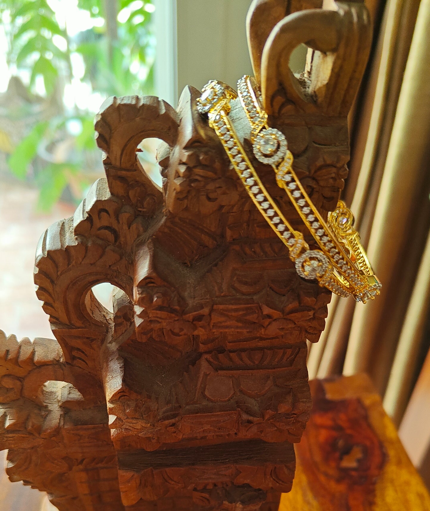 Ava bangles with CZ(2 pc)