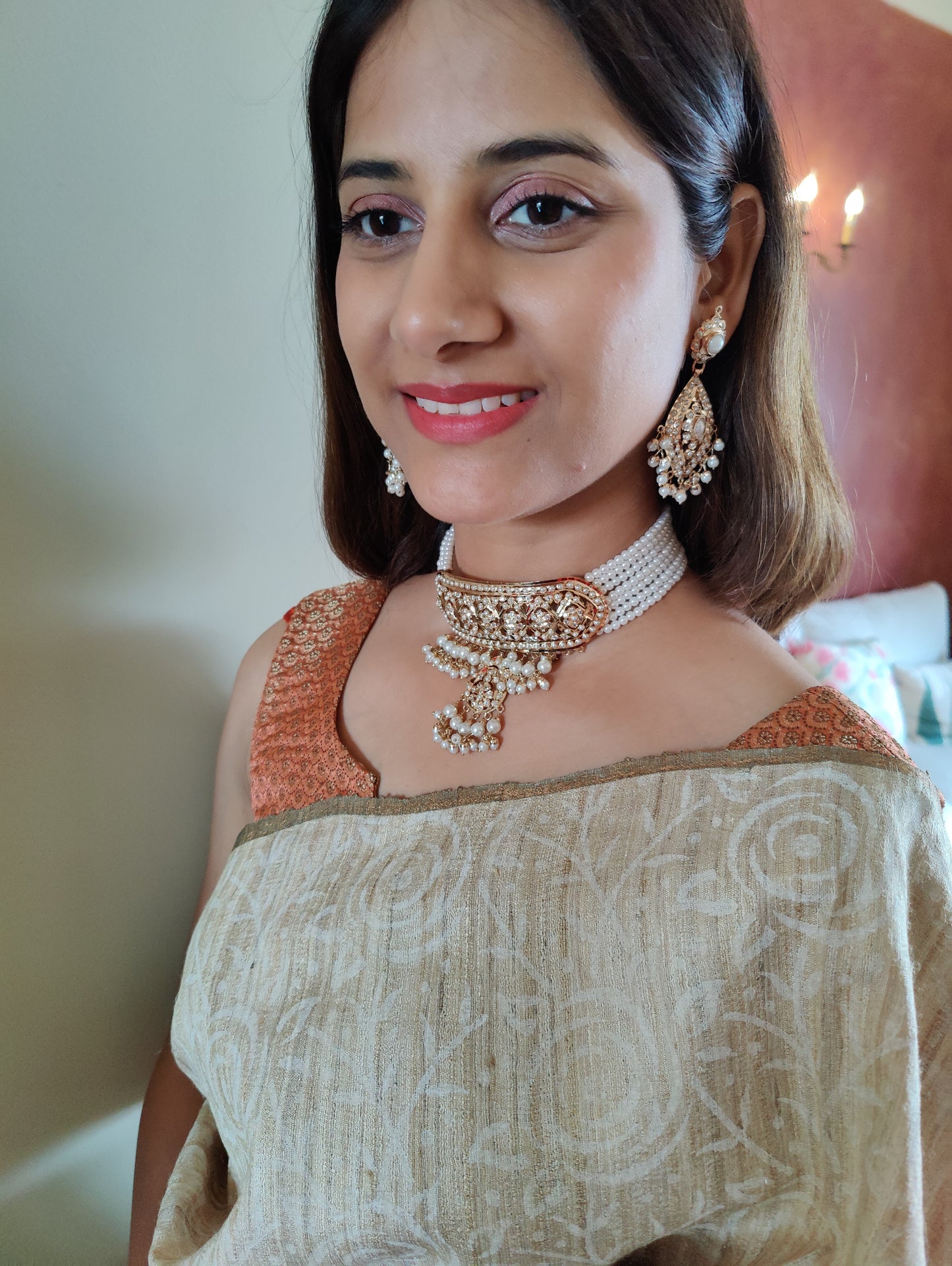 Ishana jadau choker set