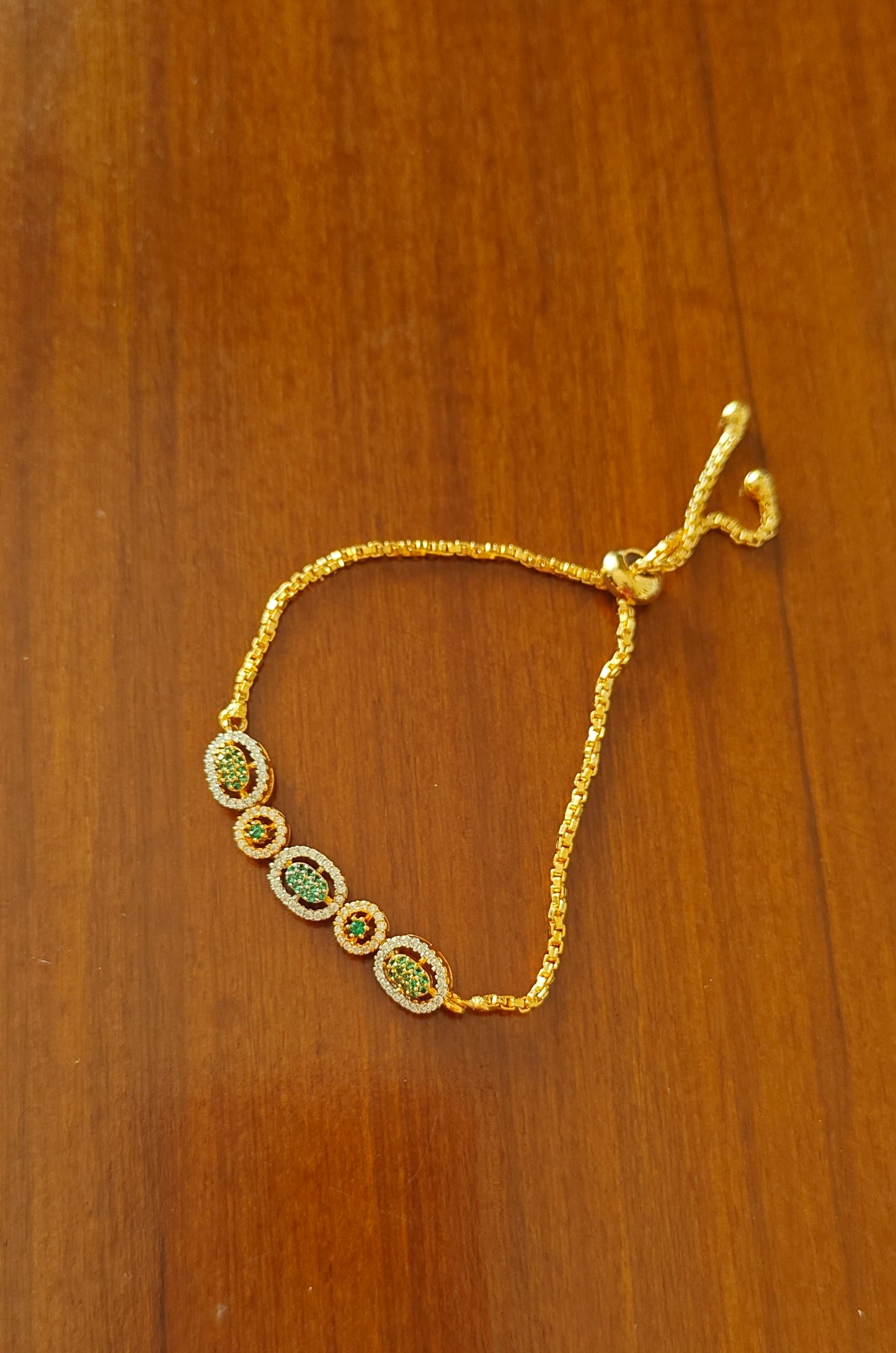 Nano stones push button bracelet