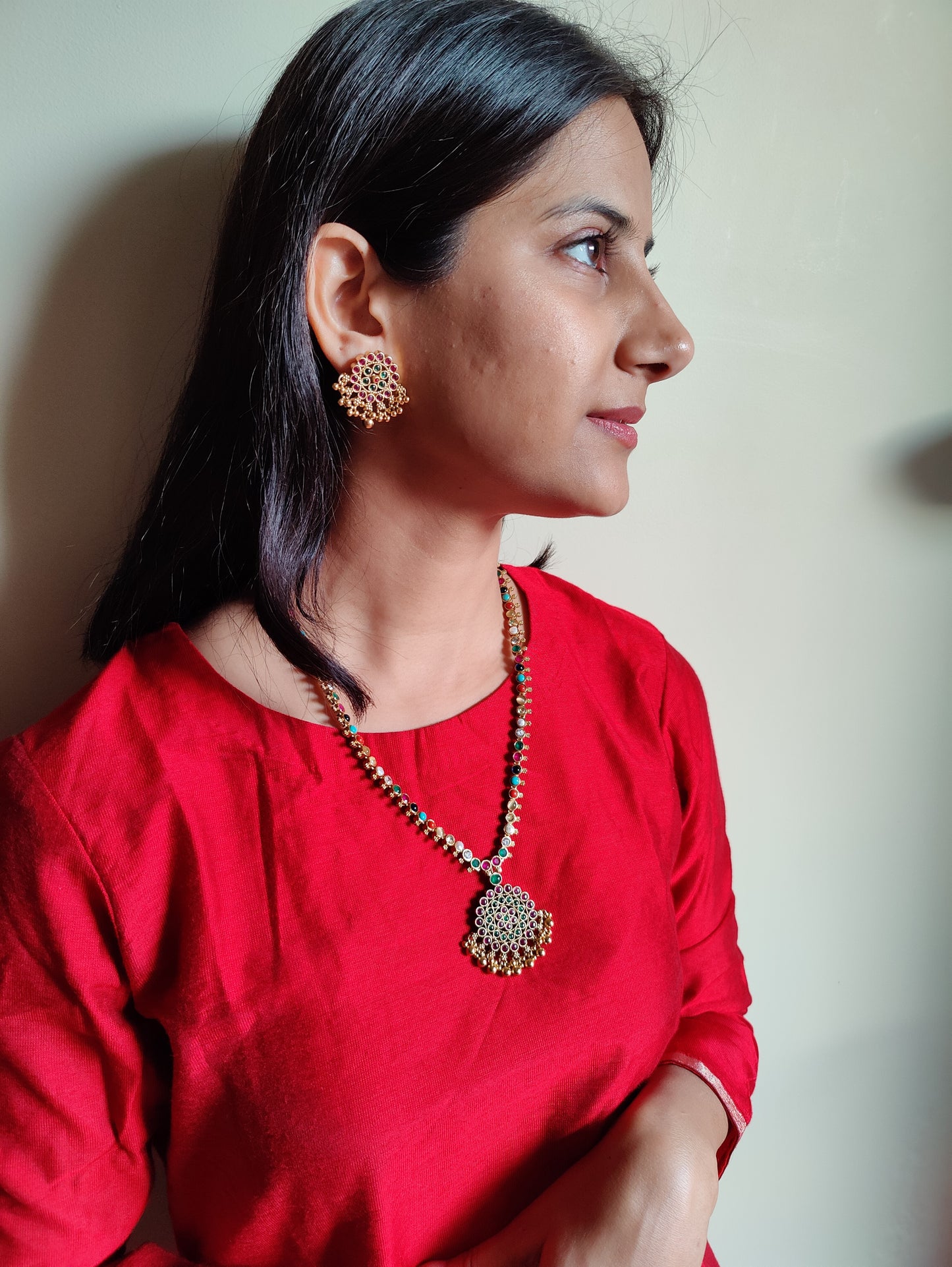 Darshana Navratan reversible set