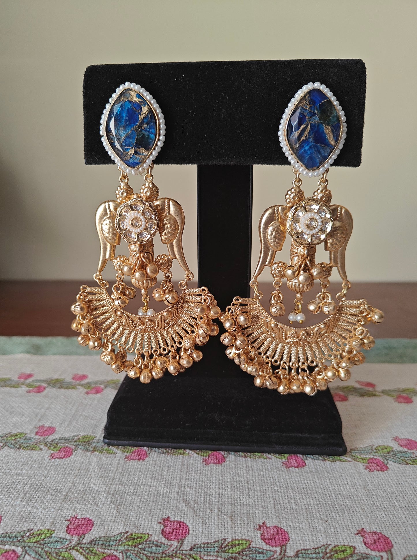 Mystic stone earrings