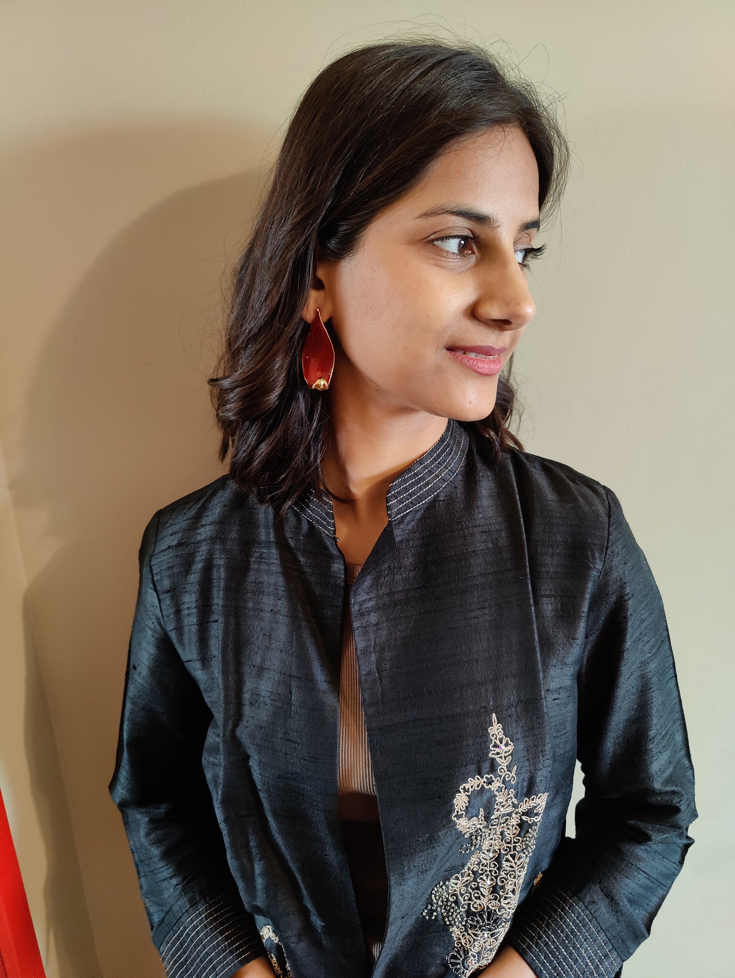 Leaf earrings