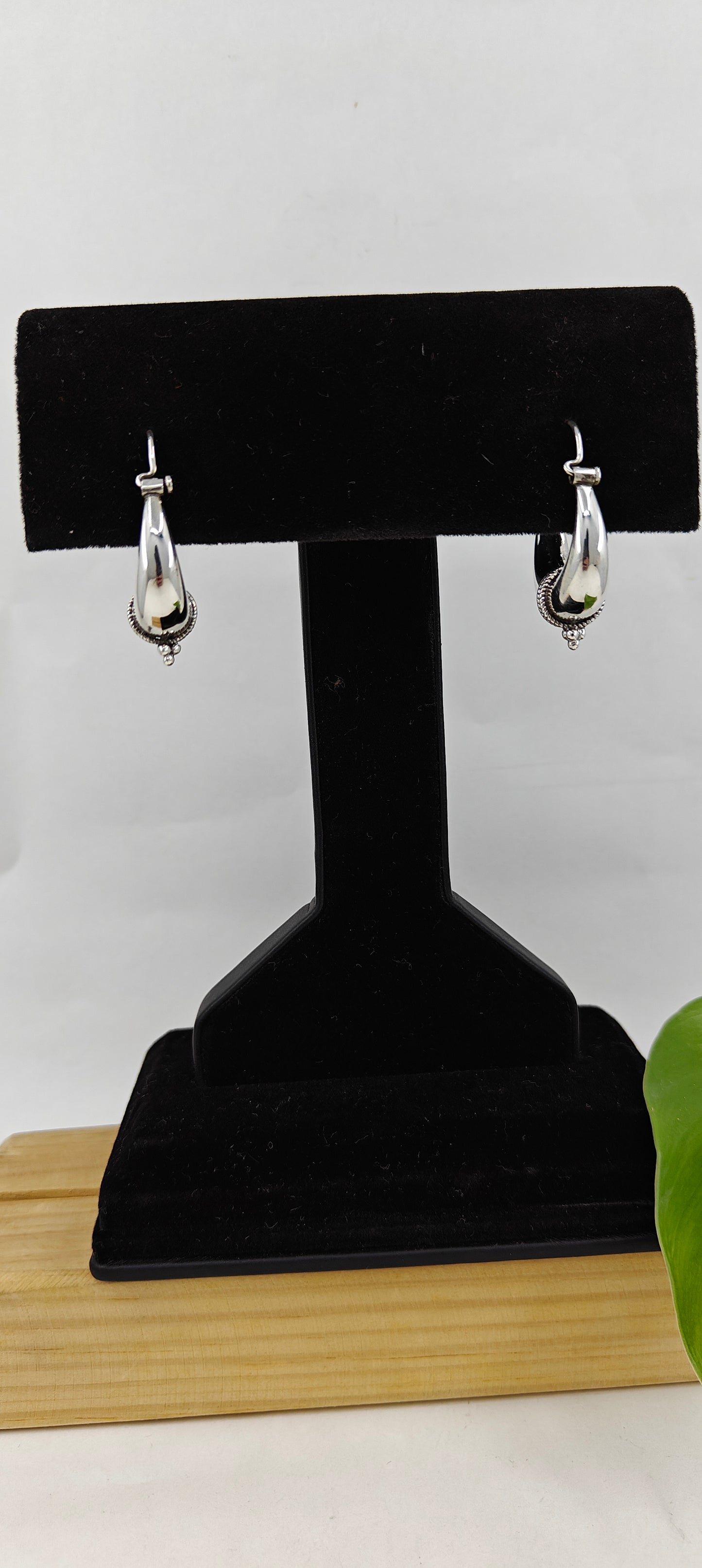 Balika snug silver hoops (earrings)