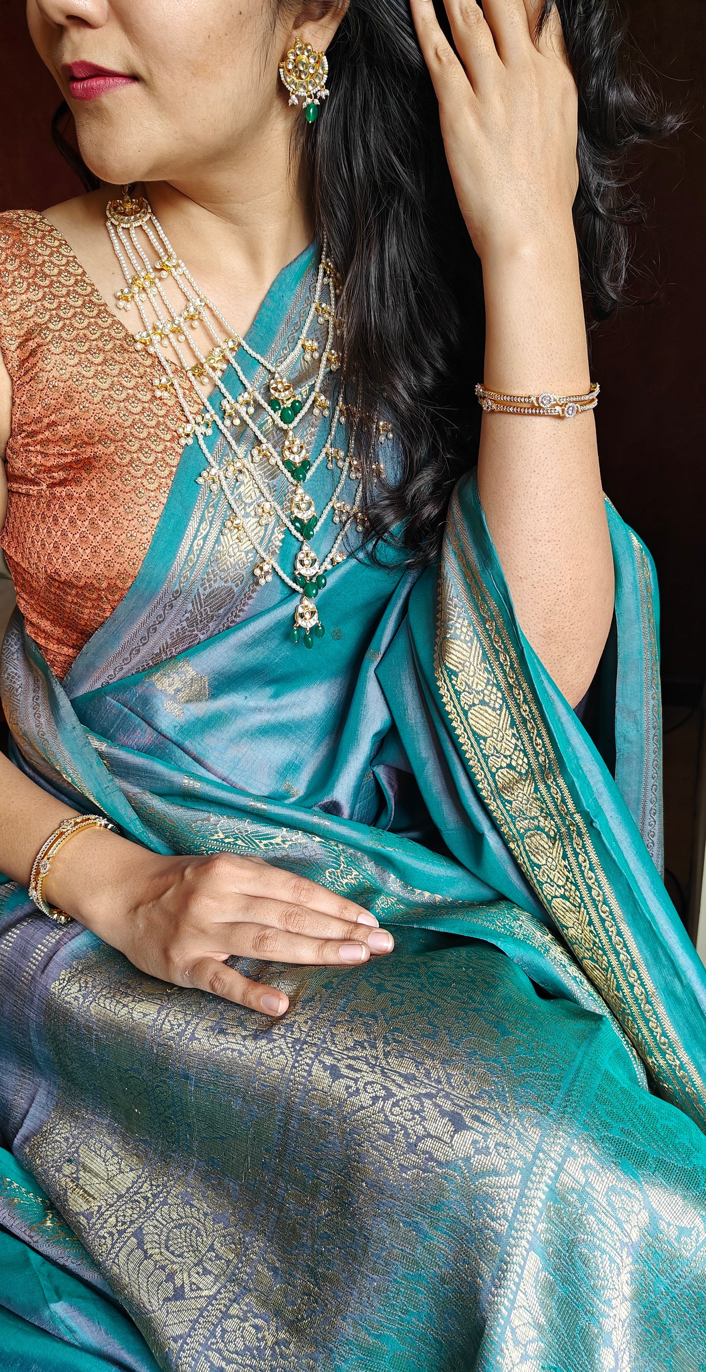 Ava bangles with CZ(2 pc)