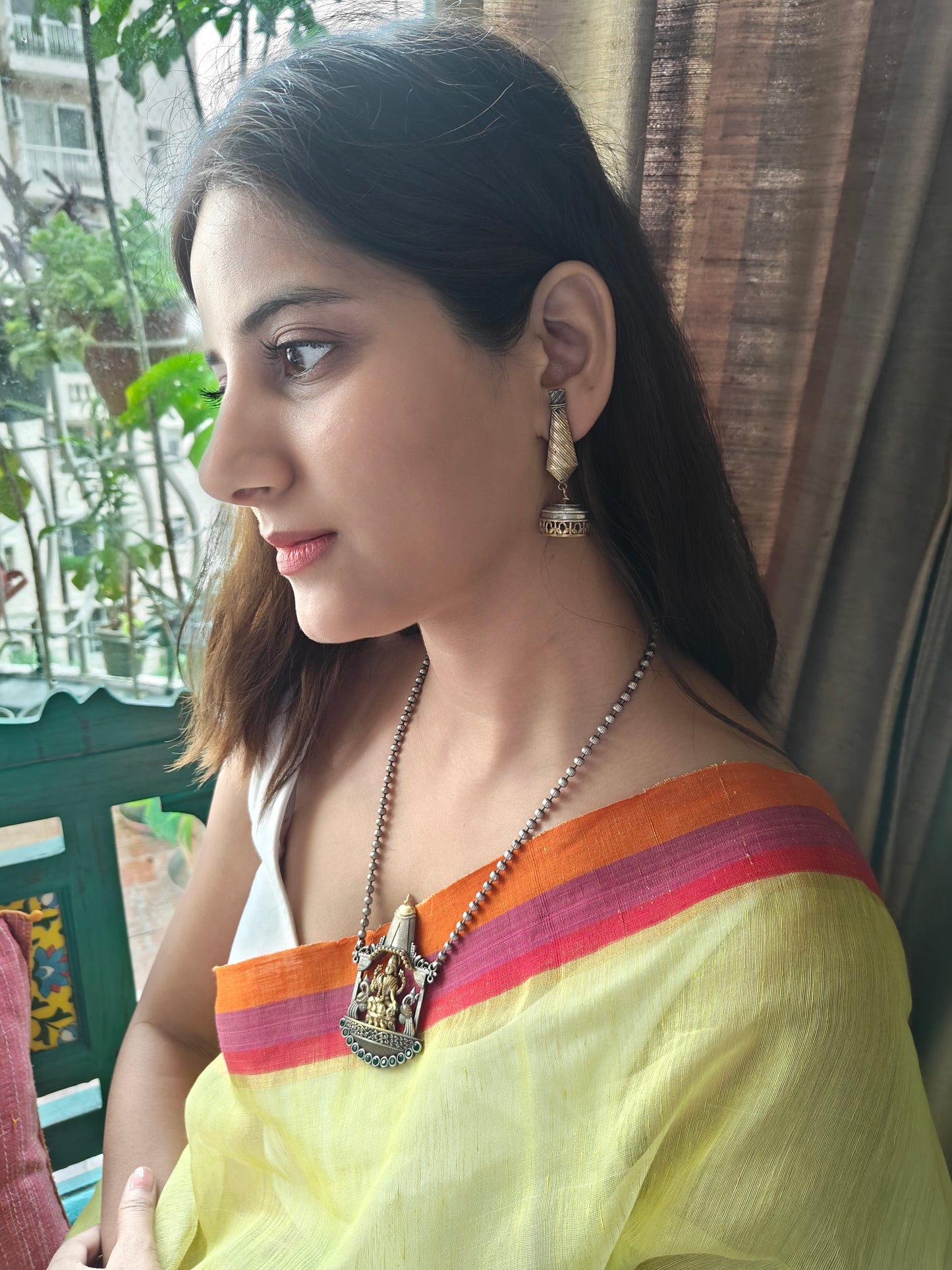 Lakshmi set in dual tone
