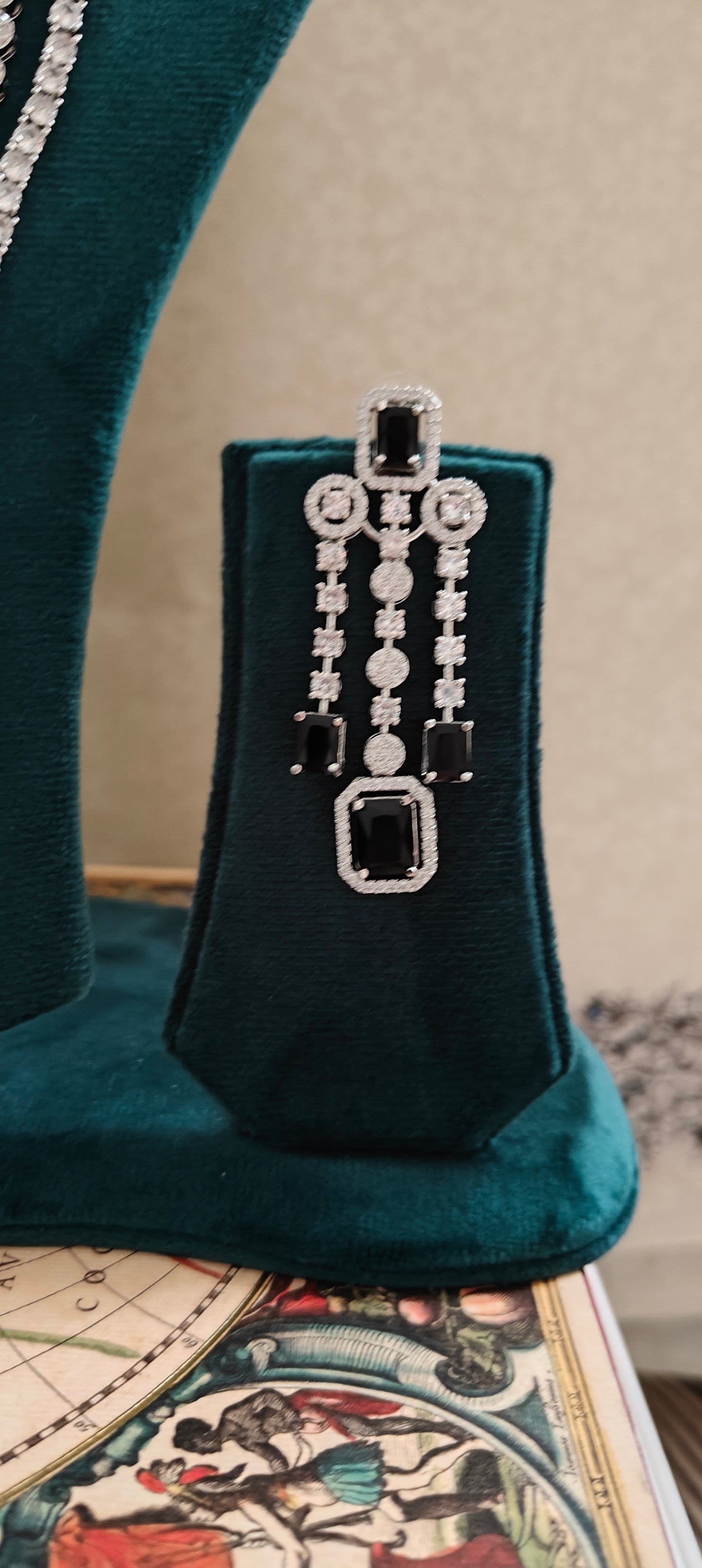 Joel set with Cz and stones
