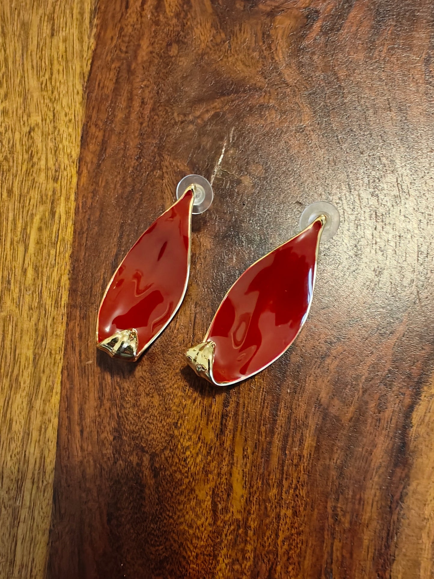 Leaf earrings