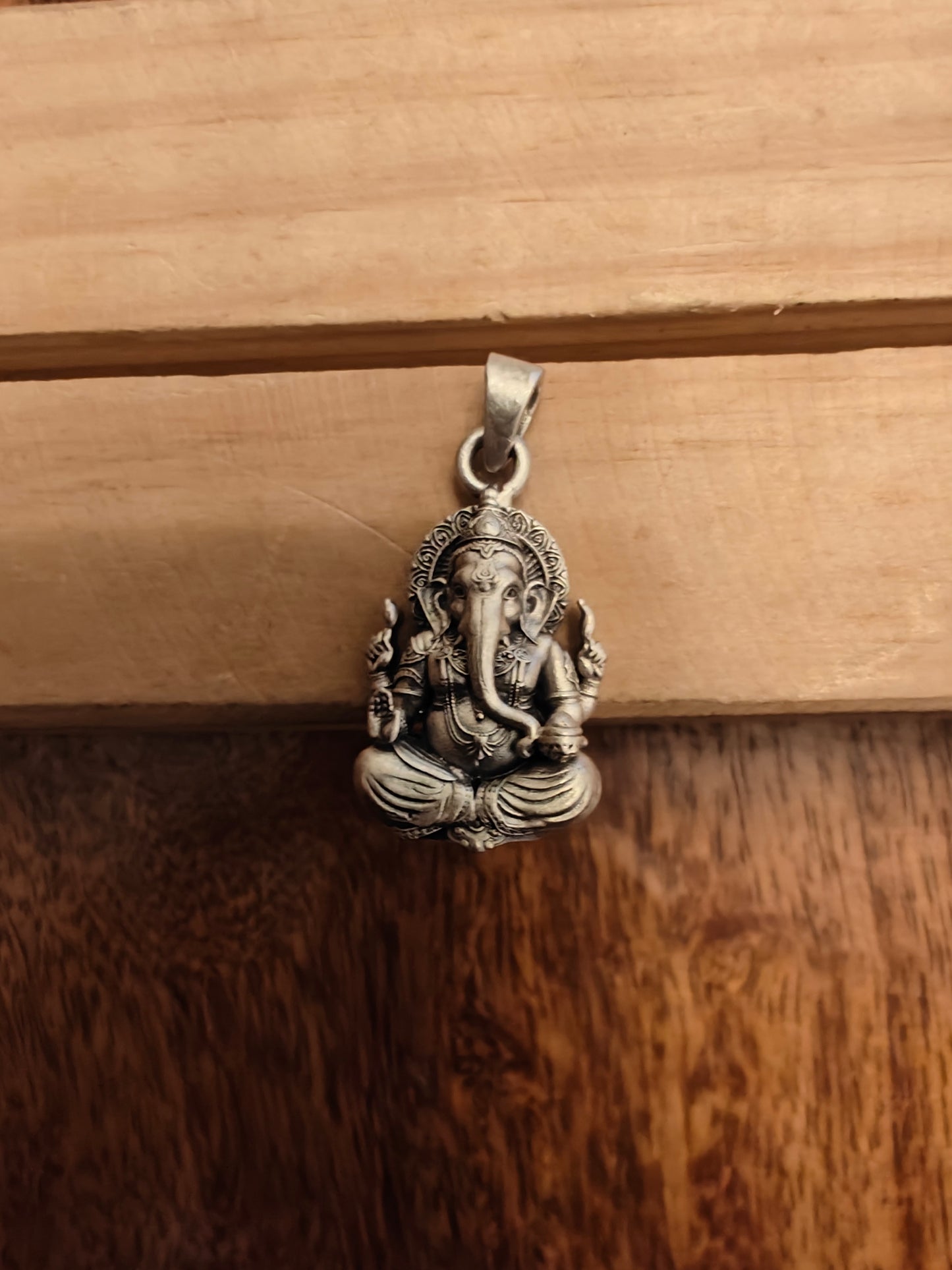 Sterling Silver Ganesha pendant