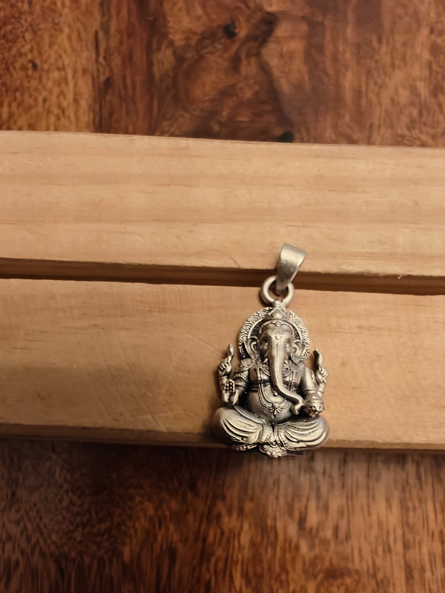 Sterling Silver Ganesha pendant