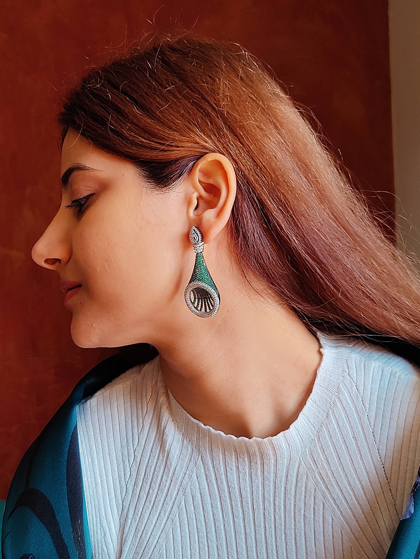 Noemie earrings in conical design