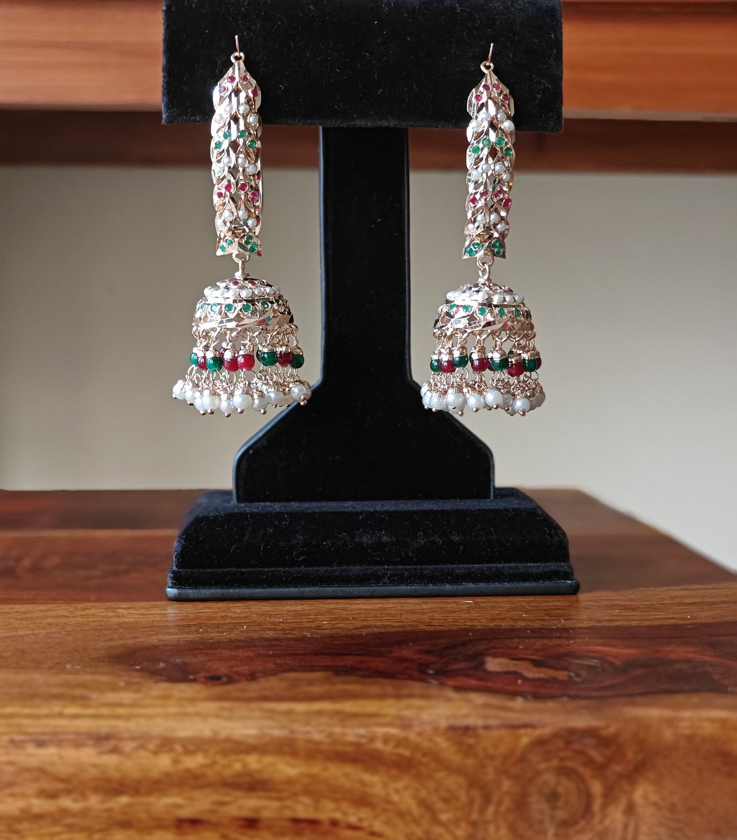 Aftab jadau earrings