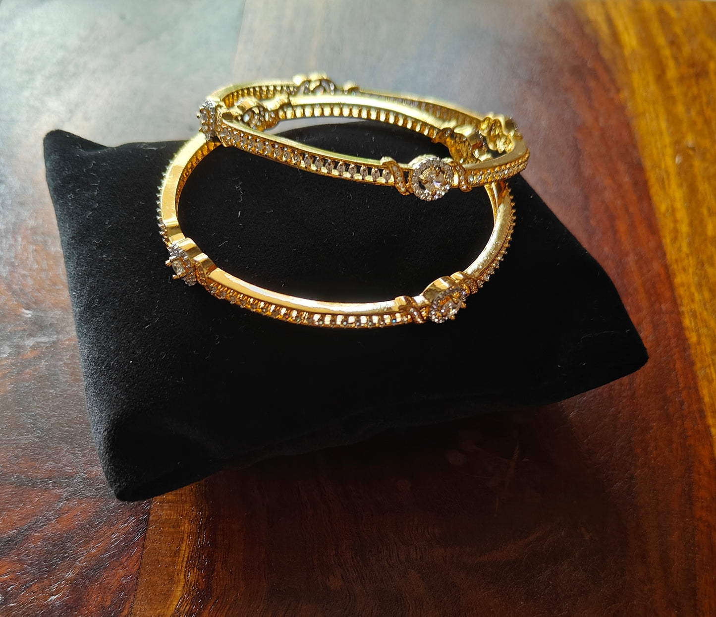 Ava bangles with CZ(2 pc)