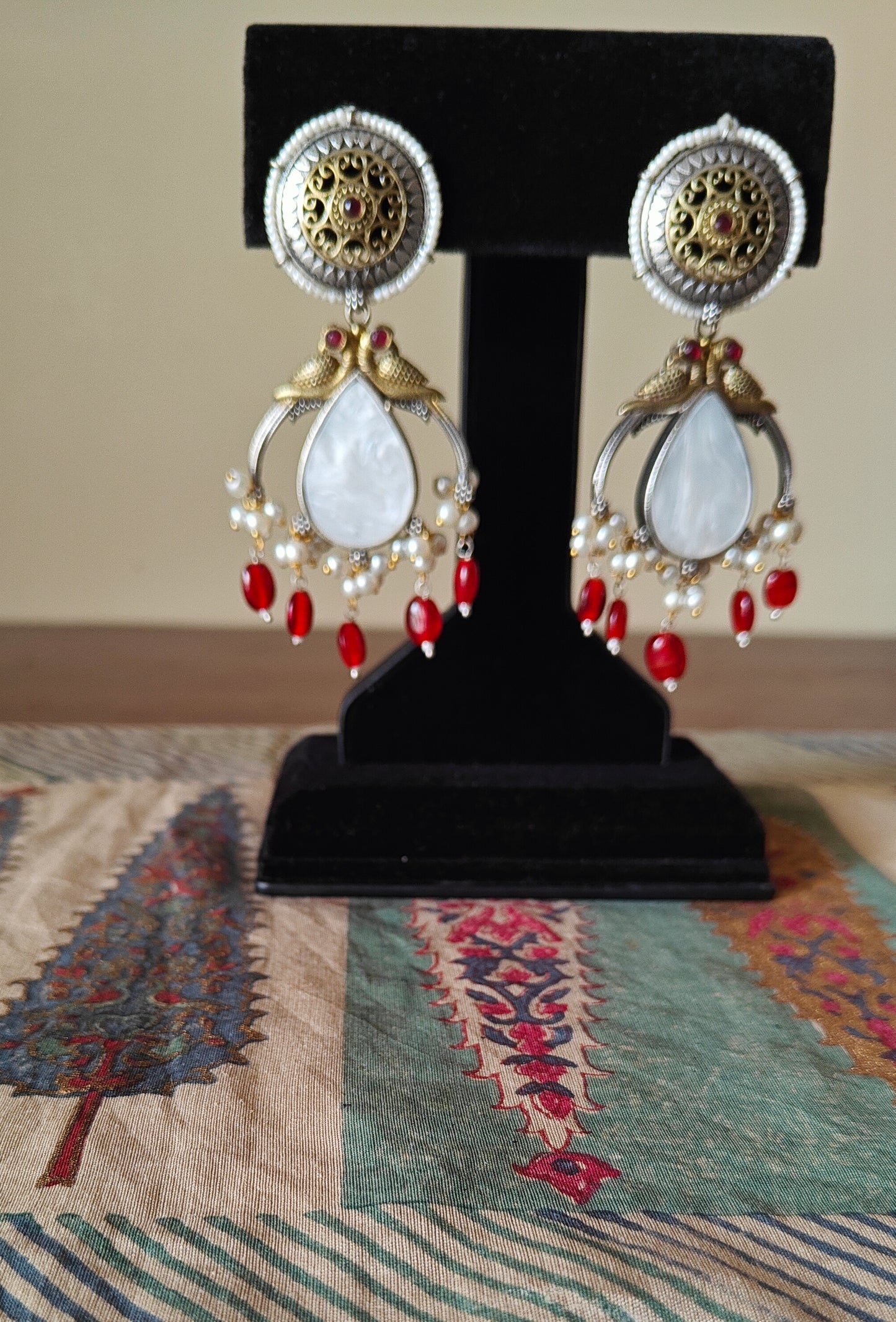 Iyla parrot earrings