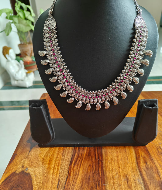 Kumudini necklace in sterling silver