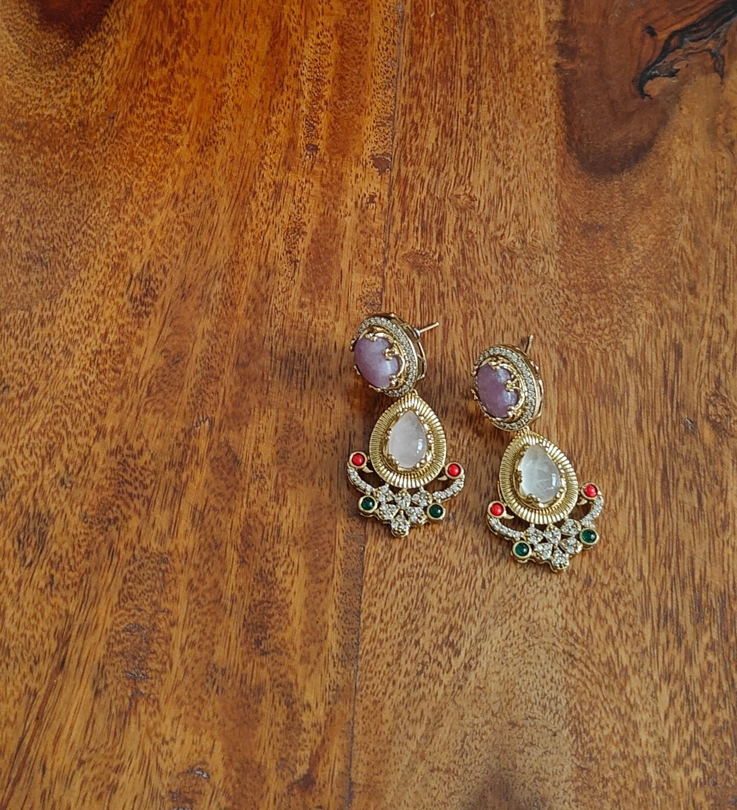 Sahiba multicolour stone choker set