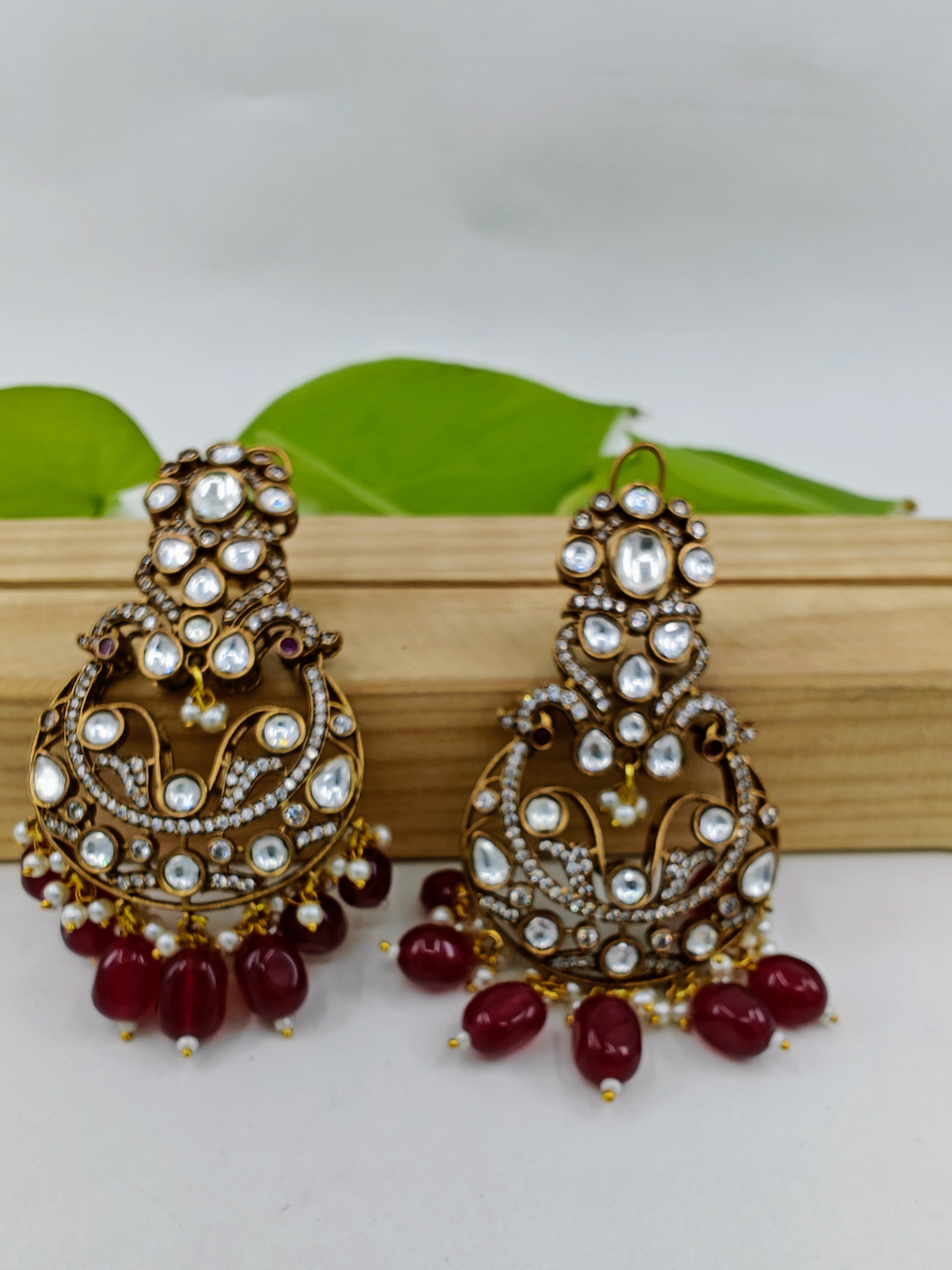 Heavy Earrings With Maang Tikka 2024 | favors.com