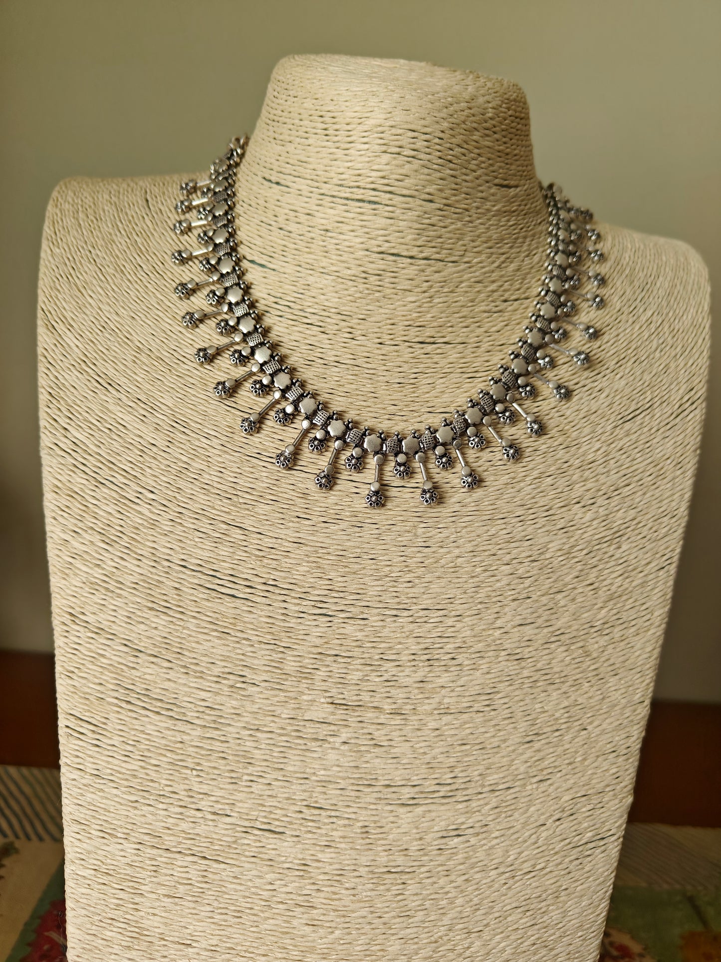 Chloe silver necklace