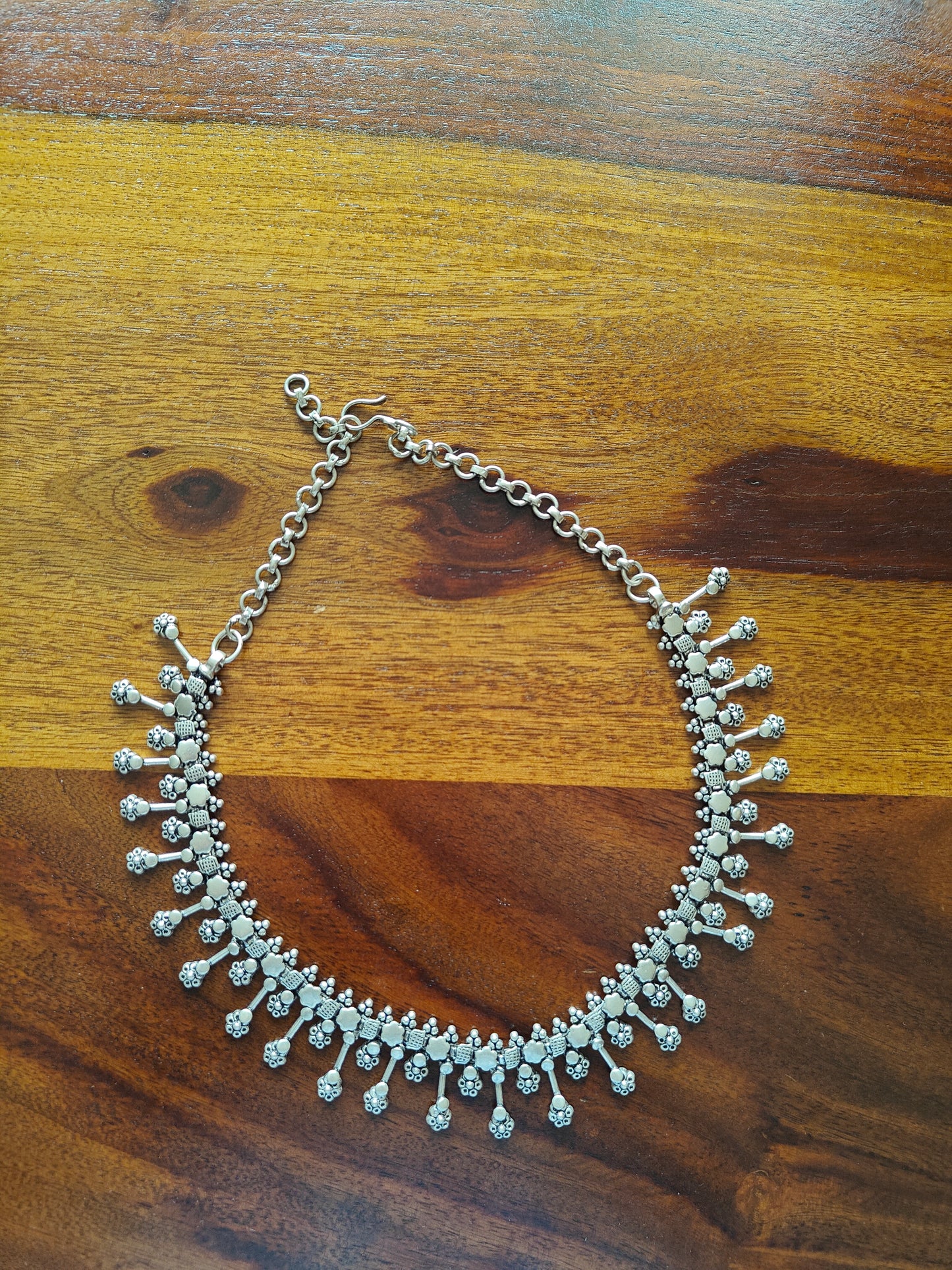 Chloe silver necklace