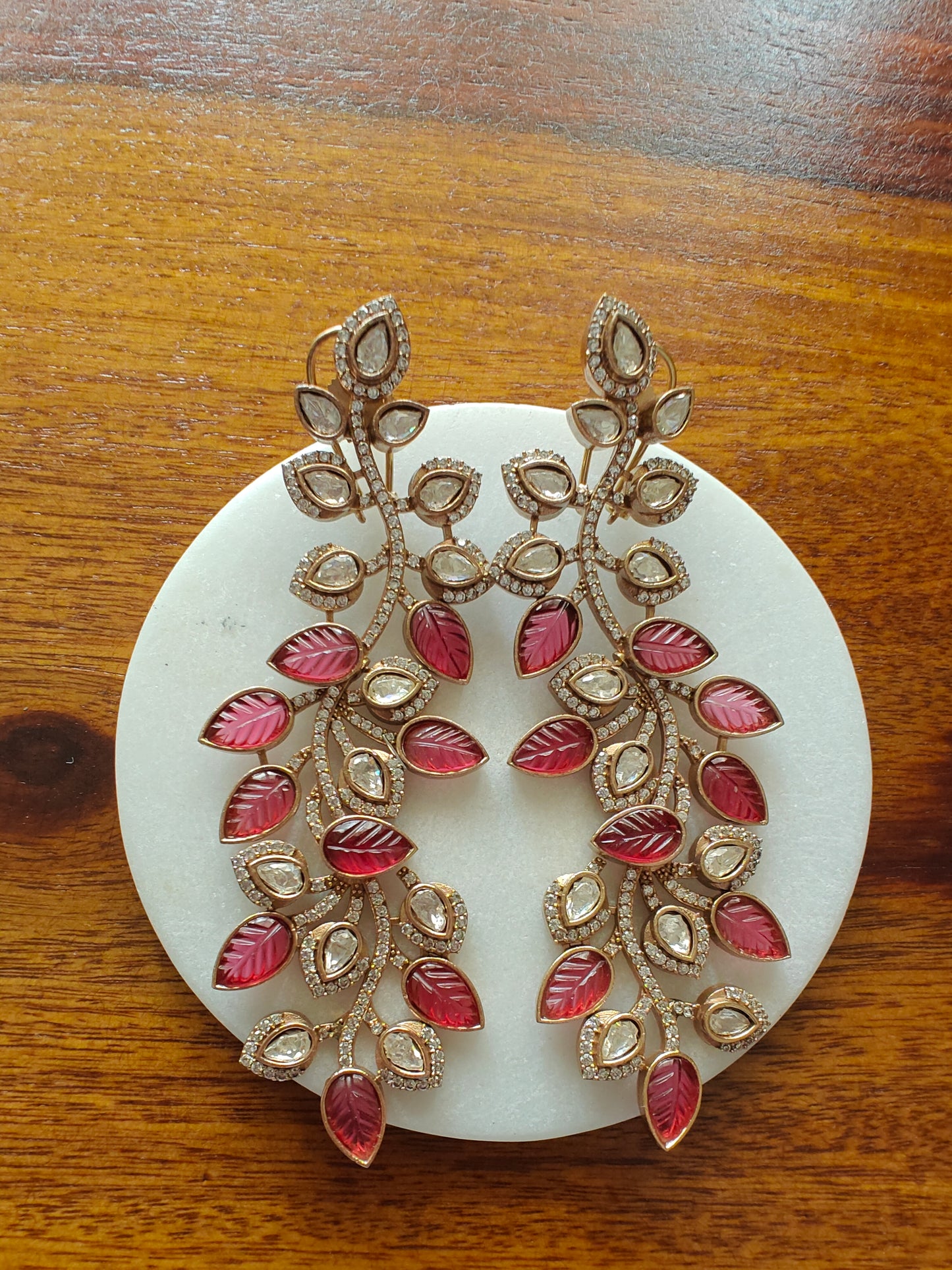 Aalia twig earrings