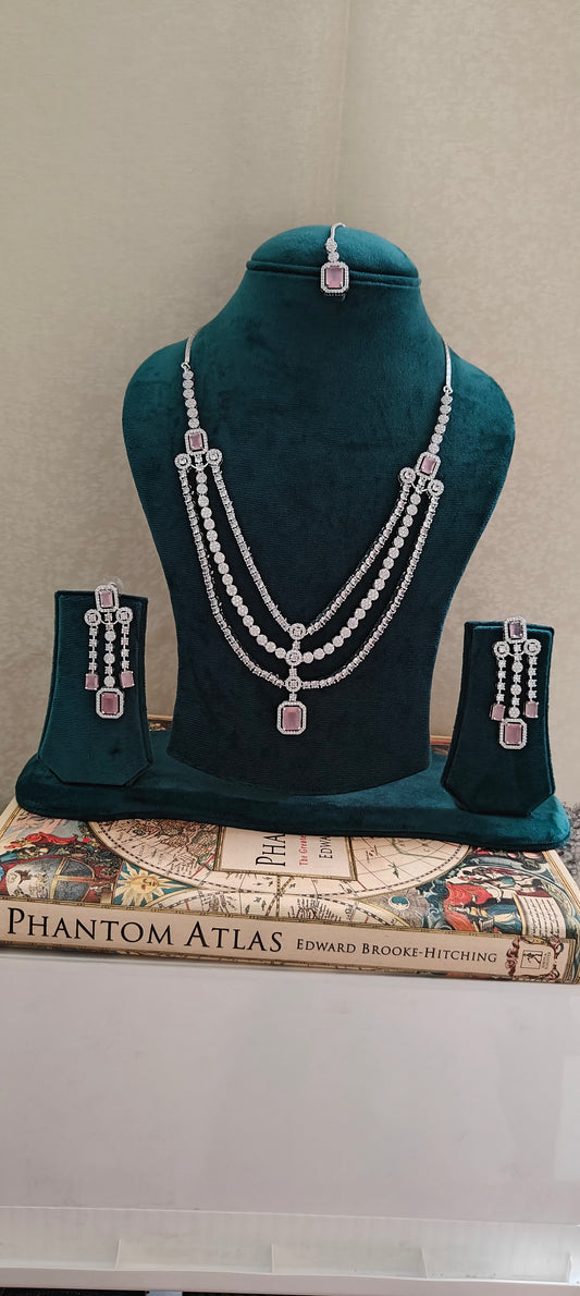 Joel set with Cz and stones