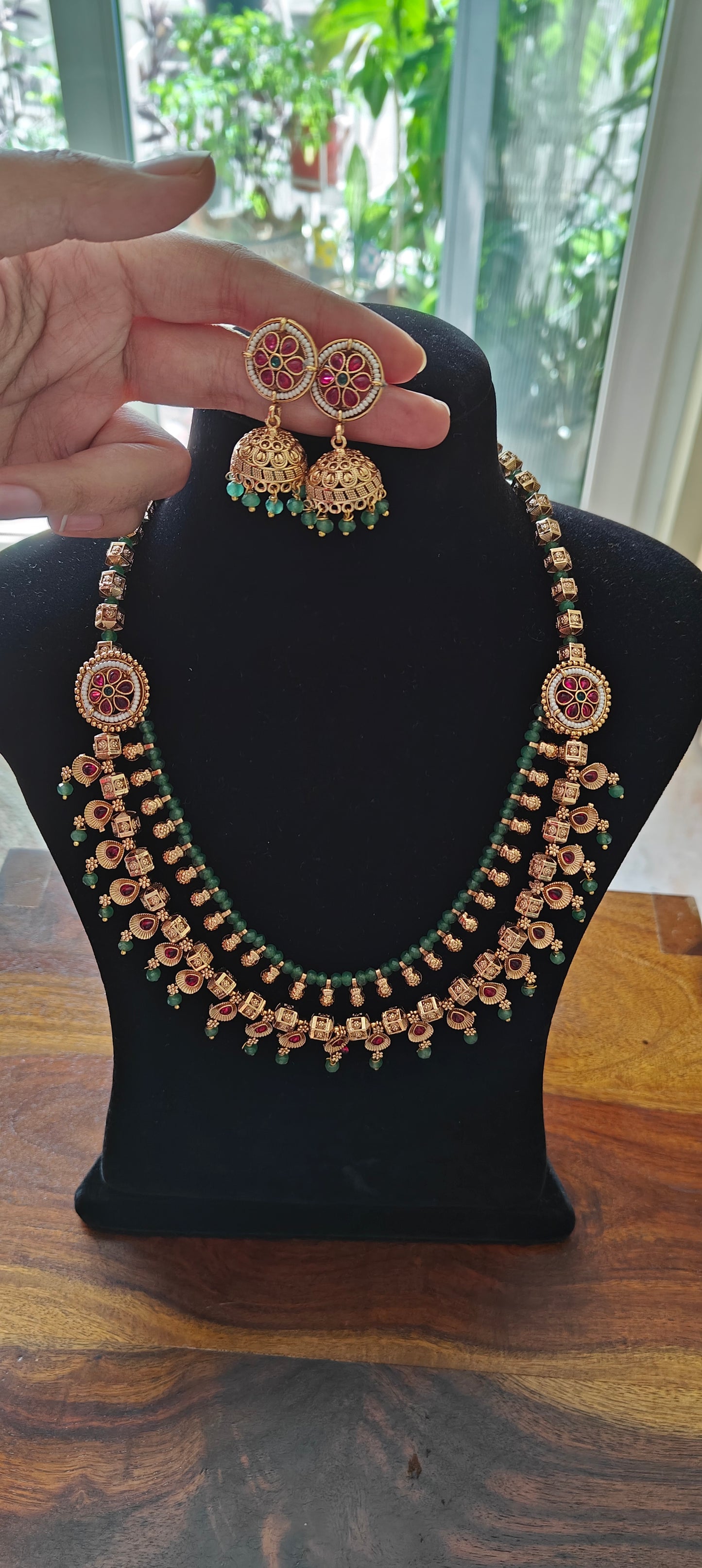 Manasi layered necklace set