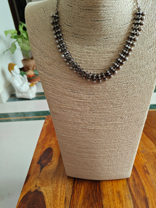Pia necklace in sterling silver