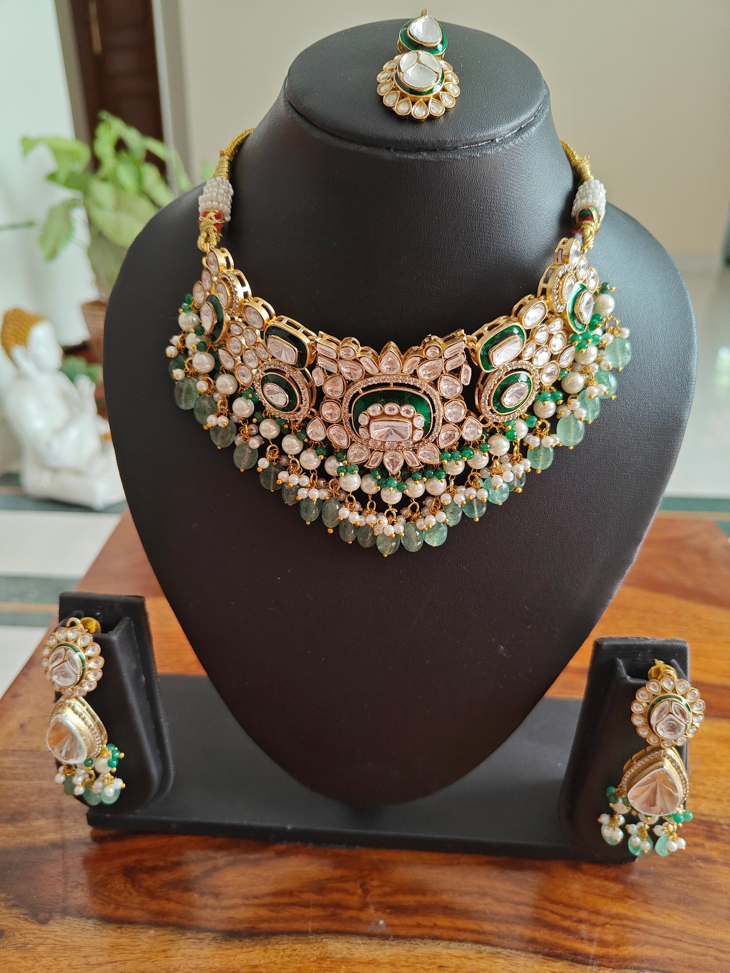 Pavana choker set with Tikka