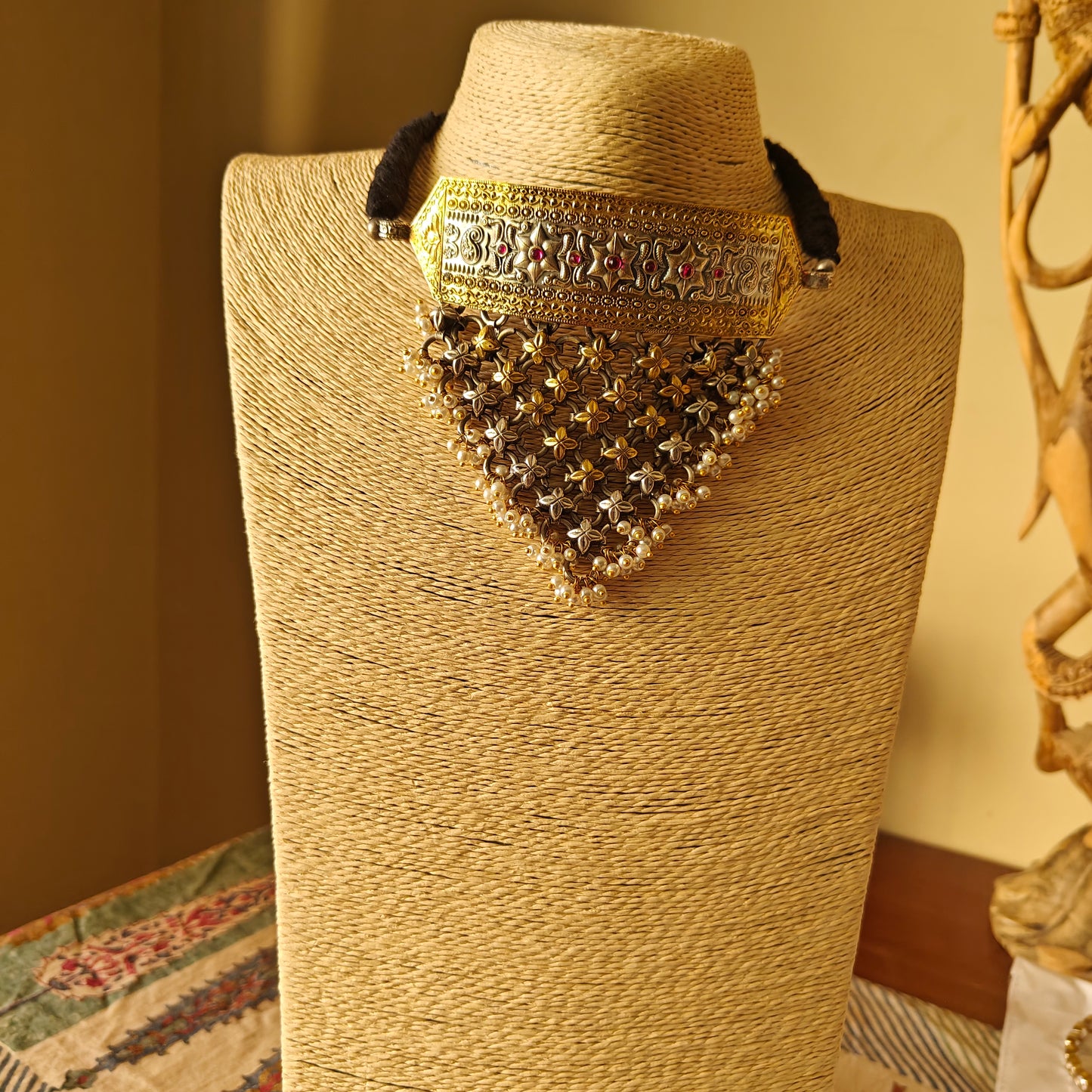 Pusti Choker in dual tone