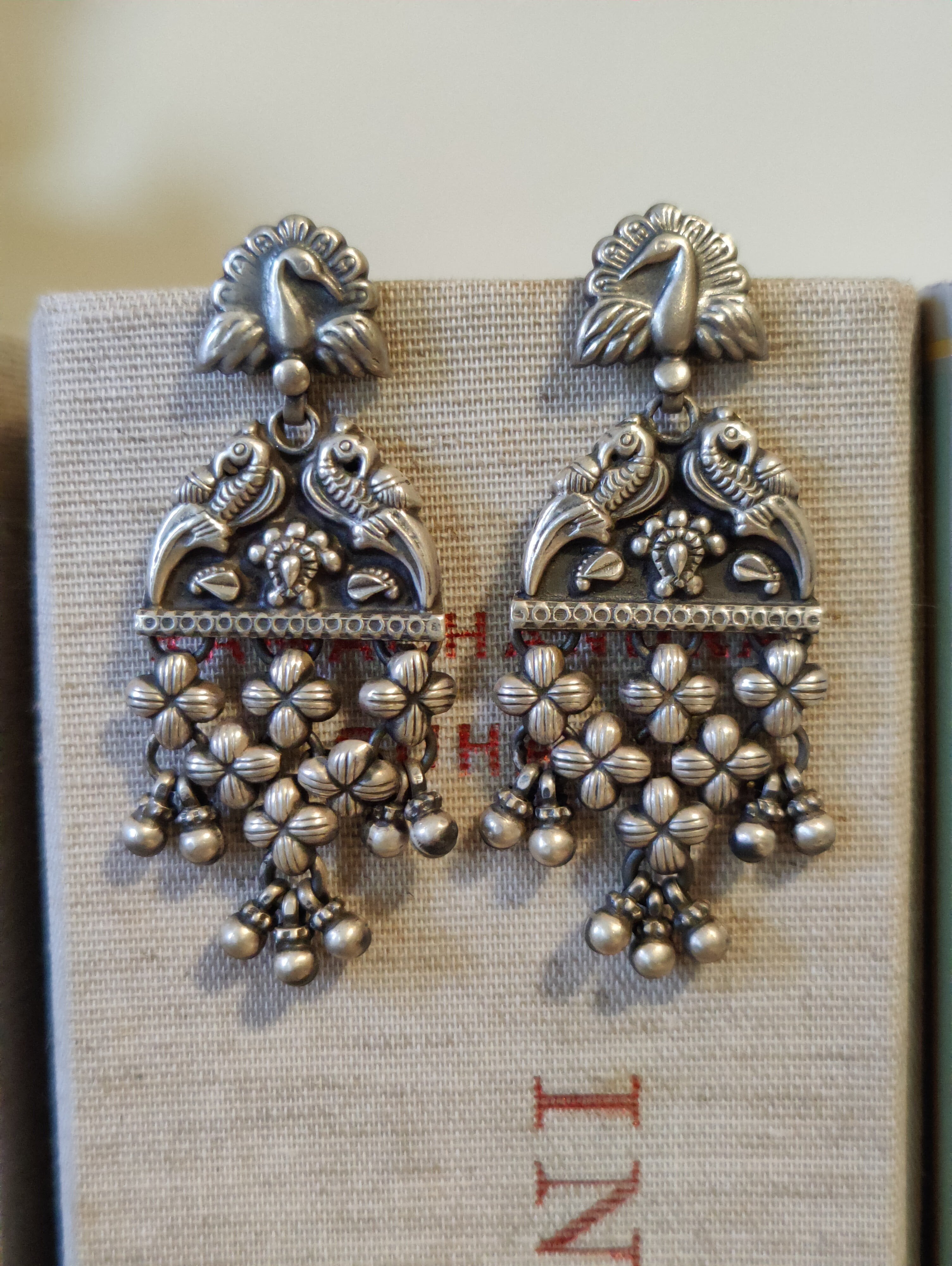 Silver Temple Earring 162792